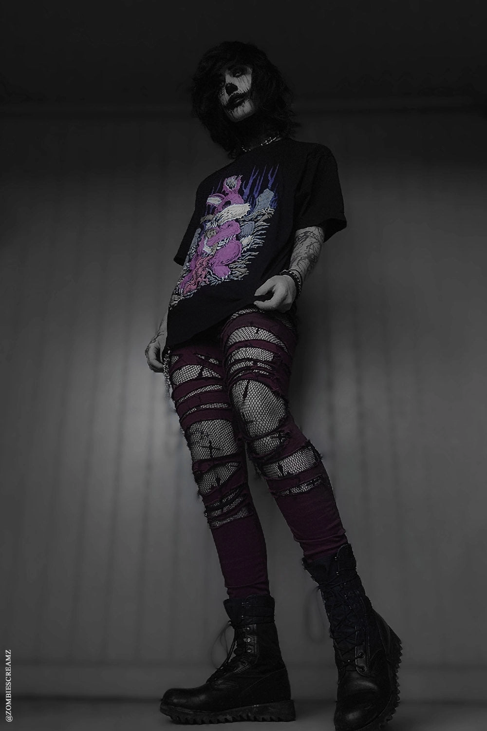Zombunny T-shirt [CREEPY COLOR VERSION]