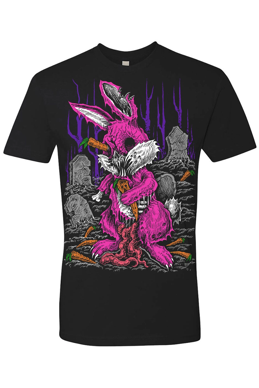 Zombunny T-shirt [CREEPY COLOR VERSION]