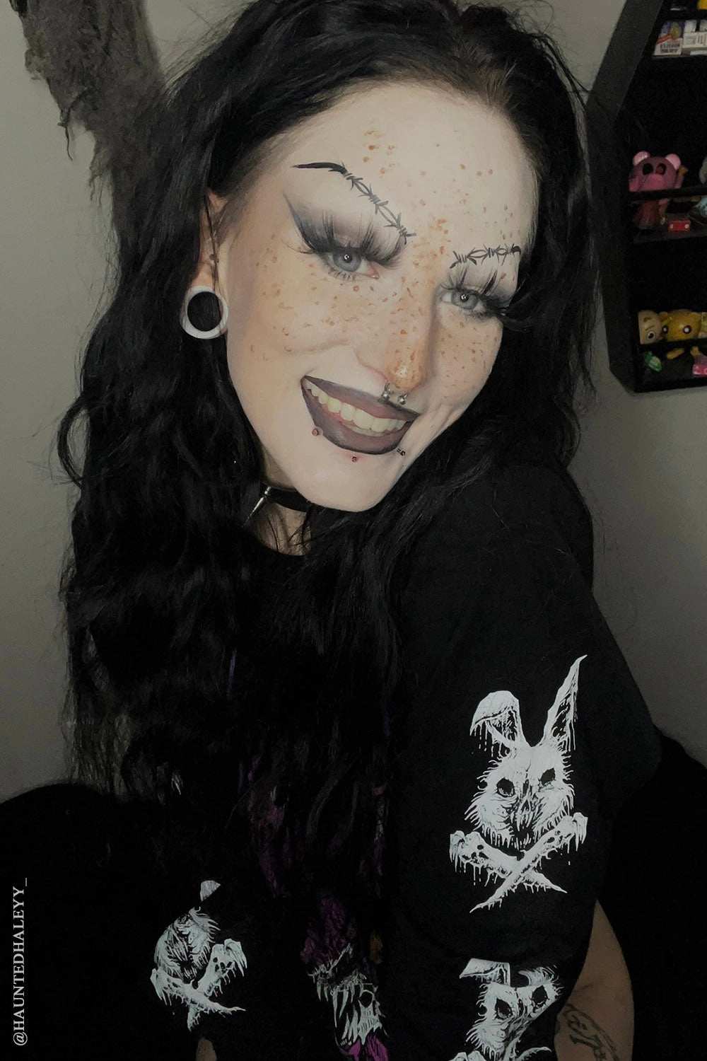 Zombunny T-shirt [CREEPY COLOR VERSION]
